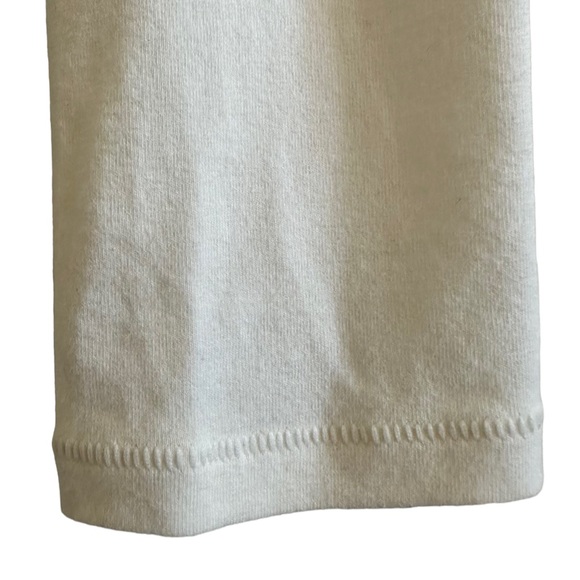 SKIMS Cream Ivory Crewneck Long Sleeve Tshirt Top Small - Picture 12 of 12